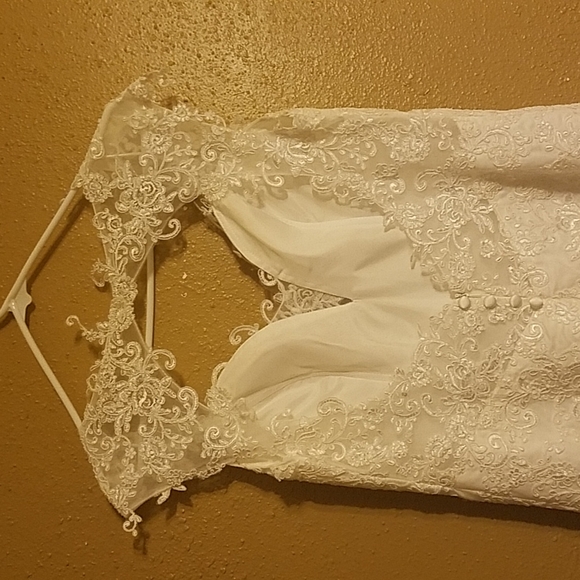 Wedding Dress and veil - Picture 7 of 10